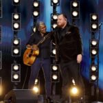 At the Grammy Awards on Sunday night, Tracy Chapman appeared on stage with Luke Combs, the country artist whose rendition of "Fast Car" proved popular