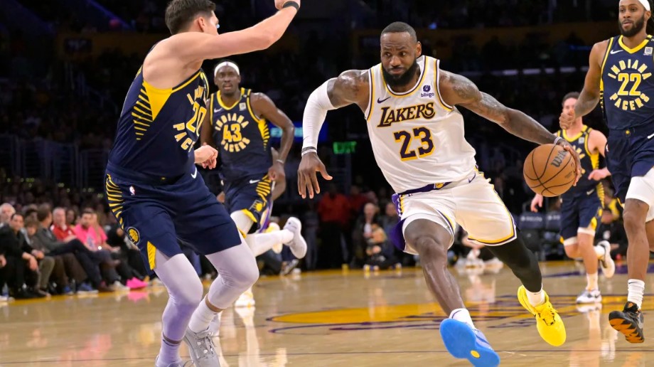 LeBron James and company prevailed in a game that had the highest scoring total of the season LA Lakers.